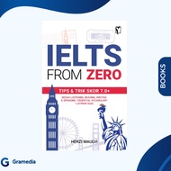 Gramedia Medan - IELTS from Zero: Tips & Tricks for 7.0+ Scores, Listening, Reading, Writing & Speak