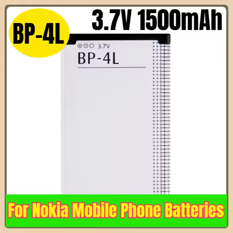 BP-4L 3.7V 1500mAh Mobile Phone Batteries for Nokia E71 E52 E63 E61i N810 6650F N97 E95 E72 E55 E90 
