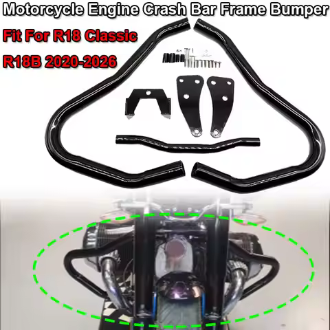 Fit For BMW R18 R18 Classic R18B 20-26 Motorcycle Accessories Highway Engine Guard Crash Bar Frame B