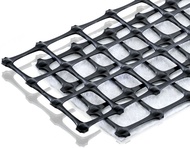 PP Biaxial Geogrid 30-30Kn Civil Engineering Geogrid ukuran(3.95mx50m)