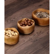 [Back To Basic Small House] Bamboo Lotus Leaf Snack Bowl Dried Fruit Nut Sunflower Seed Plate Tea Ce