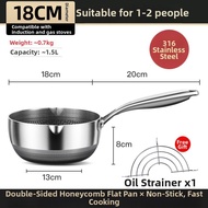 RONGCHUAN | Non-stick Multipurpose Cookware 316 Stainless Steel