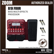 Zoom B1X FOUR Bass Multi-effects Processor (B1XFOUR/ B1Four/ B1 Four/ B1Xon)