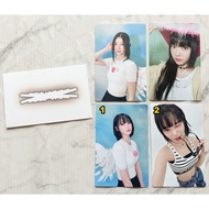 Cards + Envelopes From CD Album LE Serafim-UNFORGIVEN Kpop Card Chaewon Eunchae Kazuha