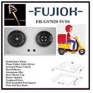 FUJIOH FH-GS7020 SVSS 2 BURNER DOUBLE INNER FLAME STAINLESS STEEL GAS HOB