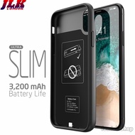 [JLK] 3200~7000mAh Spare Battery Charging Phone Case for iPhone 15 ProMax 14/13/12/11 Pro XS Max XR 