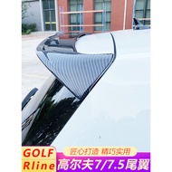 Spoiler belakang Golf 7/7.5 model 14-20 generasi Golf 7/7.5 Rline yang diubah suai GTI dengan spoile