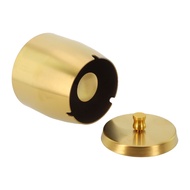 [stock]Soot collector with cover soot collector stainless steel with non-slip base