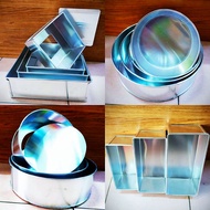 Handmade Aluminium Deep Cake Tin (Loose / Fixed Base)🇲🇾手作蛋糕模🇲🇾Loyang Kek Buatan Tangan (Tinggi 3inci