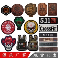Outdoor Bag Accessories 511 Tactical Patch Morale Badge PVC Velcro Badge Badge Outdoor Backpack Stic