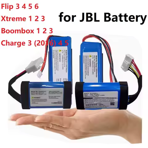 2025 Newest Speaker Battery for JBL Boombox 1 2 3 4 5 6 Link 10 Flip 4 Charge 3 Xtreme 2 Flip4 Flip3