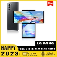 LG WING 5G Mobile Phone 6.8'' Rotatable Dual-Screen 8GB+128GB LTE Gaming CellPhones 95%New Good Condition