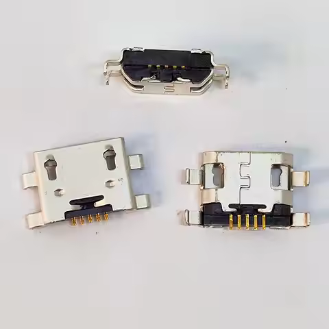 100pcs Micro USB Connector Charge Jack Port Plug Socket Charging Dock For Xiaomi Redmi NOTE 4 4X / R