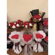 Heart wax bouquet, beautiful wax flower bouquet, birthday wax flower bouquet