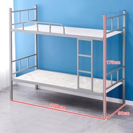 ขึ้น-ลงเตียง เตียงสองชั้นทั้งบนและล่าง เตียงโครงเหล็กสองชั้น หอพักพนักงานขึ้น-ลงเตียง ปูเตียงโครงเหล็กทั้งบนและล่าง