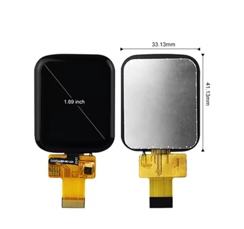 1.69 inch 240x280 Full Viewing Angle IPS TFT LCD Capacitive touch screen 4Line SPI interface ST7789V
