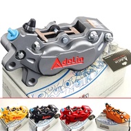 Adelin ADL-7 ADL-20 Brake caliper HF6/F101 Motorcycle Disc Brake Caliper Right Left 4 Piston 40mm Fo