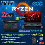 ﹉▥Acer Nitro 5 AN515-45-R9RJ , Ryzen 5-5600H / AN515-45-R7QR 7-5800H Gaming Laptop GTX1650