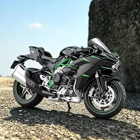 1:12 H2R H2 GSX250R V4S Hayabusa R3 R1 GSX1000R JH-70 Alloy Metal Diecast Model Superbike Street Bik