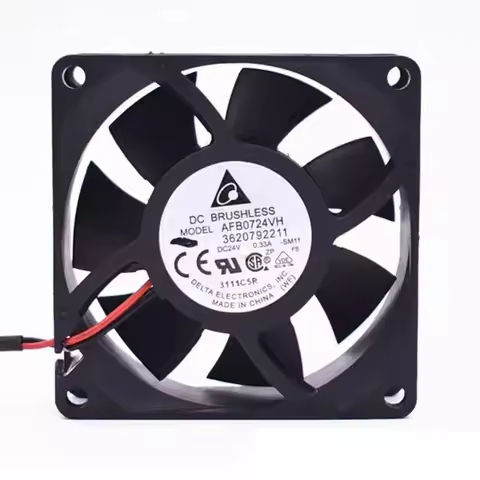 New AFB0724VH 7025 24V 0.33A 7CM converter cooling fan