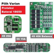 18650 Battery Protection Module BMS 4S 5S - 4S 40A Balanced by Blezzystore