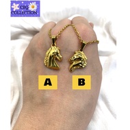 2026 Year of the Horse 21k Gold Plated Necklace