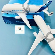 Display model of super transport aircraft “White Whale” Airbus Beluga XL scale 1:400 Fullbox