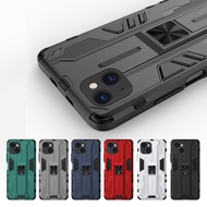 iPhone13 iPhone12 iPhone 13 12 Pro Max iPhone 13 12 Mini Casing Car Magnetic Stand Holder Phone Case Armor Shockproof Case Camera Lens Protection Back Cover