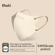 BT 30PCS KN95 Mask 5D Butterfly Protective Mask Duckbill 5D Mask Morandi Earloop 3D Mask High Qualit