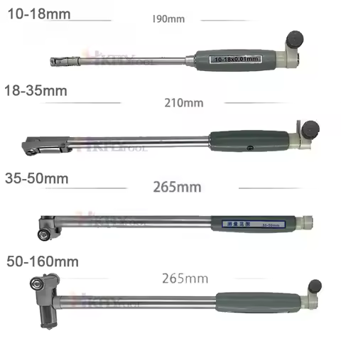 Inner Diameter Bore Gauge Measuring Rod + Probe (no indicator) Accessories Inner diameter gauge 10-1