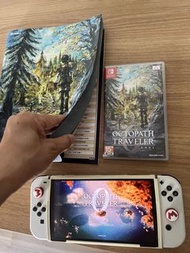 NS 歧路旅人0 白金攻略本 Guidebook Nintendo Switch Octopath Traveler 0攻略本