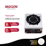 MUGEN - SAKURA Infrared Single Gas Stove (SGS-D7) | Cooking | Gas | Stove | Dapur Gas | Mymy