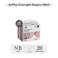 Applecrumby™ Chlorine Free Premium Newborn Baby Diapers (NB20 x 4)
