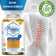 Pslalae contains 1200 mg of calcium and 25 mcg of vitamin D. It is a dietary supplement suitable for