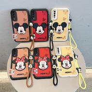 Casing Samsung A50 Casing Samsung A50s Casing Samsung A30s Casing Textured Leather Cute Compatible w