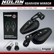 [OSO] Jalu Oval Bar End Mirror cnc Black Edition PROTAPER - Universal Motor