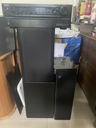 Onkyo AV Receiver and Speakers