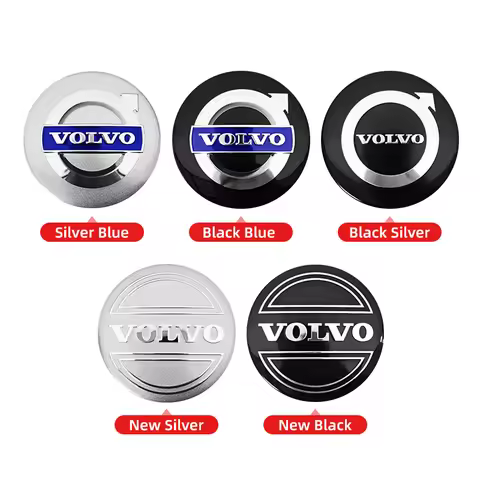 56mm 60mm 65mm Car Wheel Center Hub Cap Rim Cover Stickers For Volvo XC40 XC60 V60 V40 XC90 V50 S60