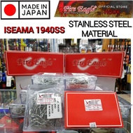 (MADE IN JAPAN) MATA KAIL STAINLESS STEEL FIRE EAGLE ISEAMA 1940SS SUPER SHARP FISHING HOOK WITH HIG