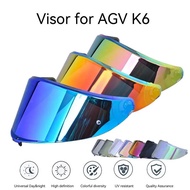 K6 Helmet Visor For AGV Motorcycle Helmets Night Vision Visor Lens Case For AGV K6 Helmet Lens Winds