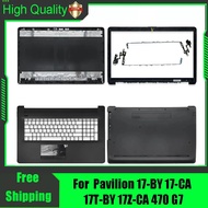 For HP 17-BY 17-CA 17-CR 17Q-CS 17G-CR 470 G7 Laptop Rear Lid Back Top Cover Front Bezel Palmrest Bo