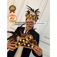 Dayak Crown of the Dayak Tribe, Dayak Feather Crown
