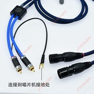 Discount @ Lossless Vinyl Record Player ld Gramophone Balance Line RCA To Dual XLR Male Female Lotus