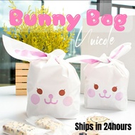 UNICOLE Christmas Bunny Gift Bag Easter Bunny Cookies Bag Party Bag Candy Bag Goodies Bag Kenduri Be