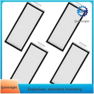 [quietnight.ph] 4 Pack Washable Filter for Roborock Q7, Q7+, Q7 Max, Q7 Max+, Q5 Pro, Q5 Pro+, Q8 Ma