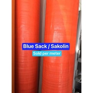 Sakolin / blue sack  tarapal sold per meter