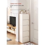 Shoe Cabinet High Vertical Indoor Dustproof Large Capacity Storage Cabinet Simple Small Apartment Shoe Rack