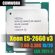 ซีพียู Intel XEON E5 2660 V3 LGA 2011-3 CPU PROCESSOR X99 C612 WORKSTATION SERVER DELL HP COMWORK