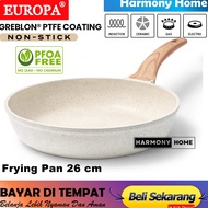 Wg EUROPA Frying Pan 26cm Coating Marble Non Stick Non-Stick Frying Pan Marble Frying Pan Non-Stick Frying Pan 26cm