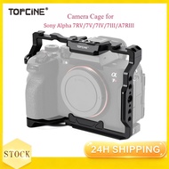 A7V Camera Cage Compatible with Sony Alpha 7RV/7V/7IV/7III/A7RIII Camera, Full Cage with Arca Bottom